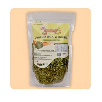 Organic Whole Moong