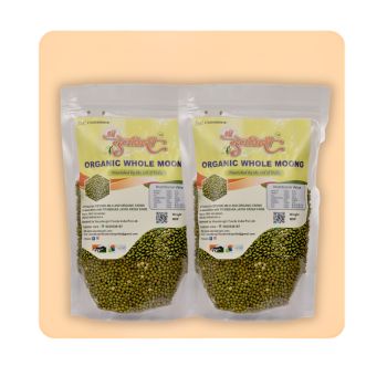 Organic Whole Moong