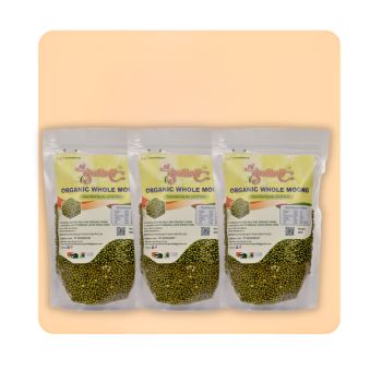 Organic Whole Moong
