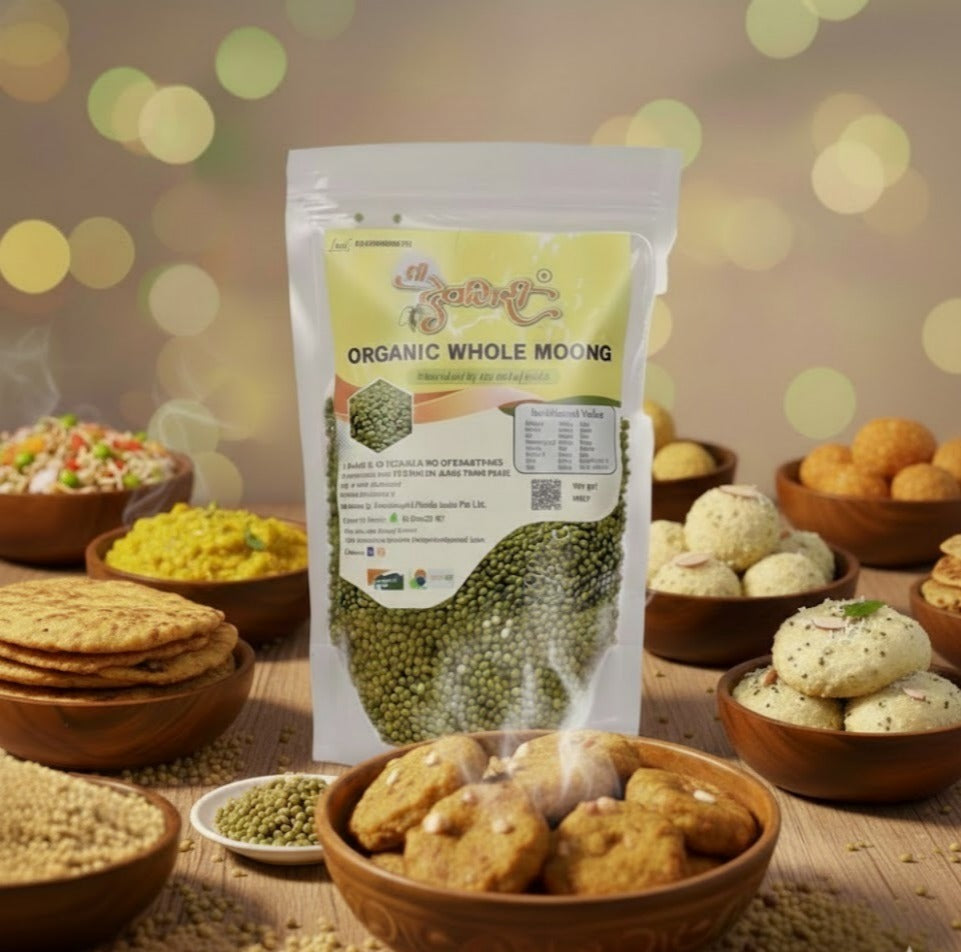 Organic Whole Moong